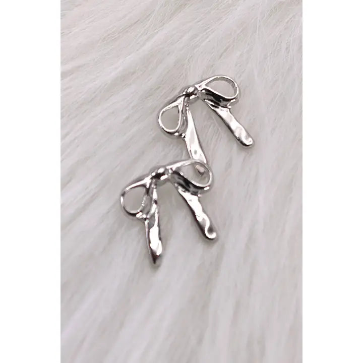 Bow Stud Earring