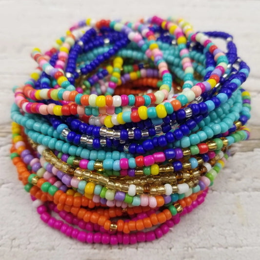 Handmade Multi Layered Seed Bead Bracelet