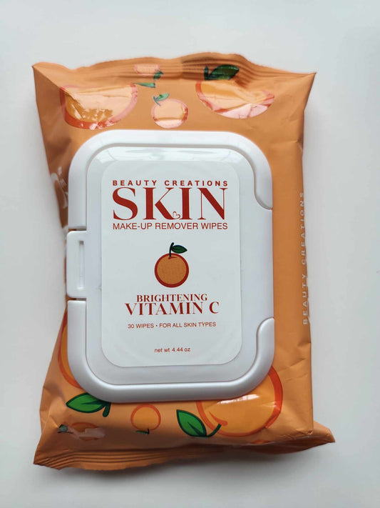 Beauty Creations Skin Make-Up Remover Wipes Brightening Vitamin C