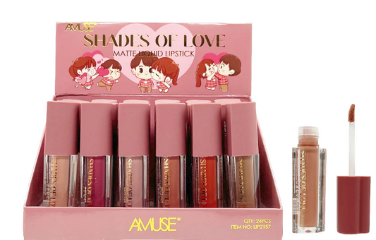 Amuse Shades of Love Matte Liquid Lipstick