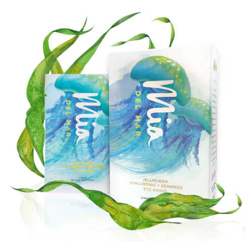 Mia Del Mar Jellycioso Hyaluronic + Seaweed Eye Mask